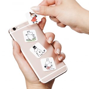 Other Moomin products (Moomin letters, screen cleaners)